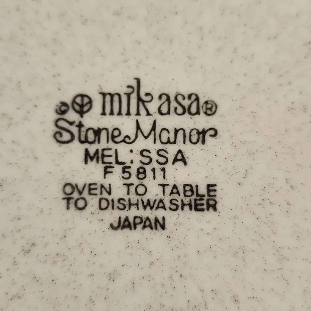 Mikasa Stone Manor Melissa F5811 Cereal Bowl Vintage